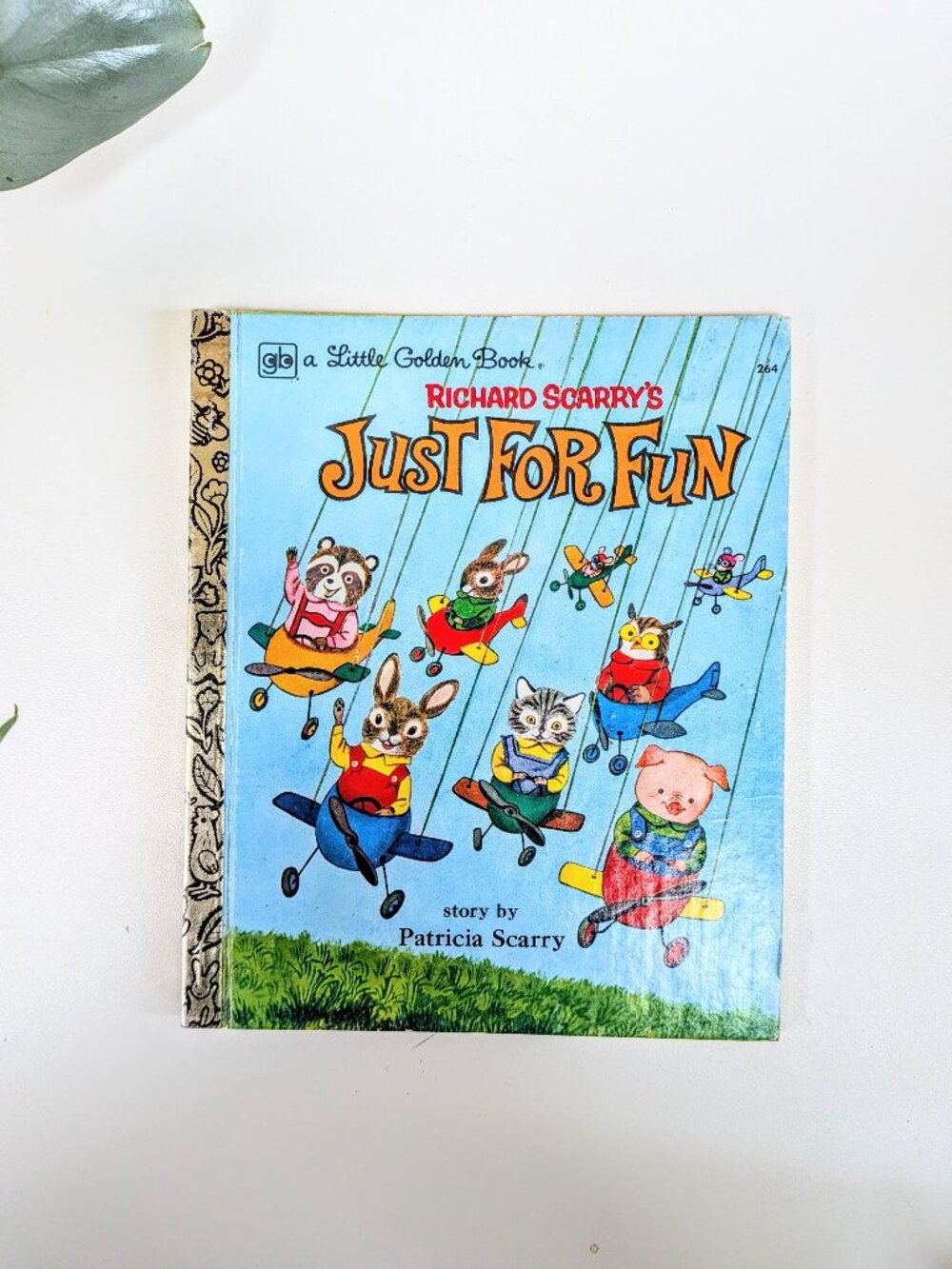 Vintage 1970s Richard Scarry’s Animal Stories Little Golden Book | Retro Classic